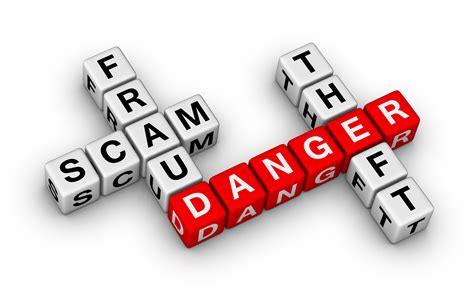 scams and frauds.